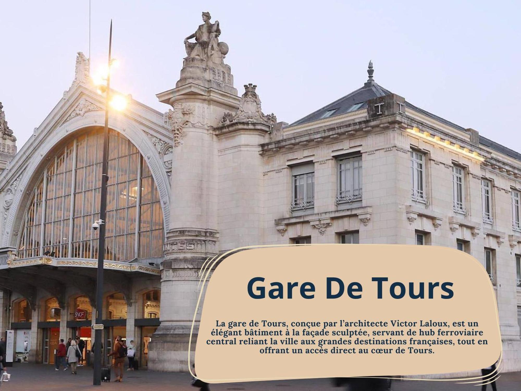 La Traversiere 7 / Proche Gare Tours Extérieur photo